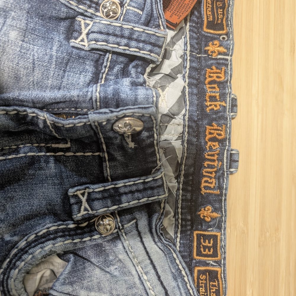 Rock Revival Blue Men's Jeans